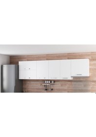 Resim Minar 275 Cm Mutfak Dolabı Beyaz 275-B4-Üst Modül Beyaz 