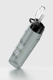 Resim Renga Falcon Yazı Desenli 800 Ml Pipetli Tritan Matara 912140 Siyah Siyah 