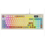 Resim Everest Silent Pro KB-79 Mavi-Gri-Kahverengi RGB Membrane Oyuncu Klavyesi 