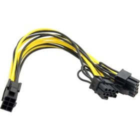 Resim Boblov 8P6P Pcı E 8pin (6+2) 2x + 6 Pin Pcı-E Ekran Kartı Power Çoklayıcı 