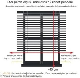 Resim Nursu Perde Gri Bambu Stor Zebra Perde Etek Dilimsiz Gri-170 x 260 