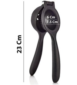 Resim Mybru Siyah Döküm Limon Sıkacağı Narenciye Sıkacağı 