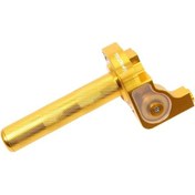 Resim Ronglight Golden Cnc Freze Alüminyum Motor Gaz Kumanda Kolu - Ayarlı Kelepçe, Parlak, Miniler İçin 