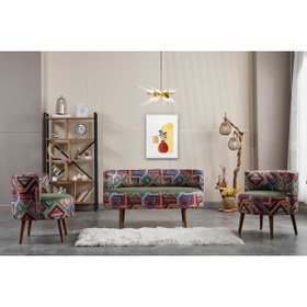 Resim WATERYBROOK Sydney Çay Seti Koltuk Takımı - Cafe, Ofis, Balkon, Kafe, Bahçe, Ofis, Salon Mobilyası 