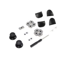Resim Shineyee Ps5 Kol Tamir Seti: İletken Lastik Paspaslar, Joystick Kappen, L1/l2/r1/r2 Tuşlar Ve Tornavida - Dayanıklı Abs+silikon Parçalar 