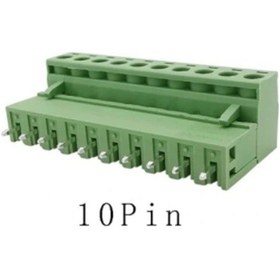 Resim 10 Pin 5.08mm Geçmeli 180c Takım Klemens 