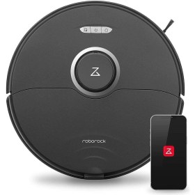 Resim Titreşimli, Kızılötesi Reaktif Tarama Halı Tanıma+Mop Kaldırma 6000PA Ultra Güç Sonic Robot Süpürge 