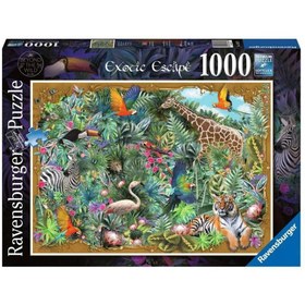Resim Ravensburger 1000 Parça Puzzle Egzotik Hayvanlar 168279 