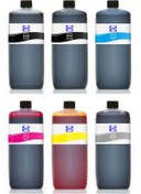 Resim OCP Hp 72 C9403a C9370a C9371a C9372a C9373a C9374a Uyumlu Kartuş Mürekkebi Set 6 Renk 1000ml 