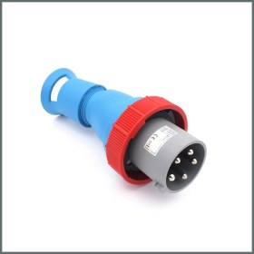 Resim Palazzoli Ağır Hizmet Cee Norm Düz Fiş 63A (IP66/67/68/69) 400V 3P+N+T h:6 