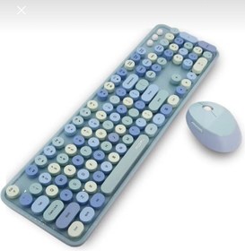 Resim Tr Mofii Sweet Mavi Klavye Mause Set 