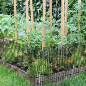 Resim Willowhaven 1 Adet Siyah 60x300cm Ağır Hizmet Evcil Hayvan Bahçe Güvenlik Filesi 