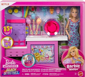 Resim Barbie Mysteries Beach Detectives Ödüller ve Oyun Kabini JFV67 
