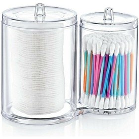 Resim Ikiz Pamukluk Makyaj Ürün Düzenleyici 