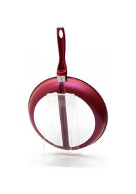 Resim Papilla Redio 30 CM Cingöz Çift Bölmeli Tava. Kırmızı 