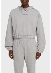 Resim Les Benjamins Bayan Sweat Lb21sscorfuhd-003 Açık Gri Açık Gri 