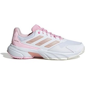 Resim adidas Courtjam Control 3 W Kadın Tennis Ayakkabısı JP9739 Beyaz 