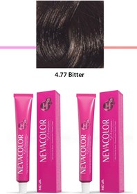 Resim Litae LitaeTrend 2 li Set Premium 4.77 Bitter - Kalıcı Krem Saç Boyası 2 X 50 g Tüp 