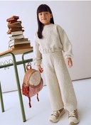 Resim Mayoral Bej Kız Çocuk Kapitoneli Eşofman Takım 4896 Bej 