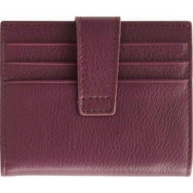 Resim Damy Hakiki Deri Kartlık 518 - Mürdüm - Mürdüm 