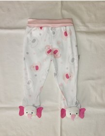 Resim Kız Bebek Çıngıraklı Pembe Alt Çok Renkli 