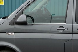 Resim OMSA VW T6.1 Transporter Krom Cam Çıtası 2 Parça 2020-2023 Arası 
