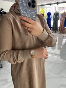 Resim Armine Fermuar Detaylı Tunik - Bej / 38 