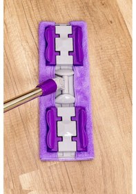 Resim Stella Mandallı Mikrofiber Mop Mor 