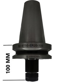 Resim THİNEXTOOL BT50 ER20 - 100 Pens Başlığı Er Tip Pens Tutucu Başlık 20.000 devir balans alınmıştır 