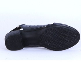 Resim Moda Ayakkabı 548 Kadın 5cm Topuklu Sandalet Ayakkabı Siyah 
