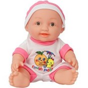 Resim Sweet Baby Beyaz Tulumlu Et Bebek 