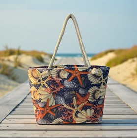 Resim back moda Plaj çantası .deniz çantası 