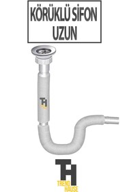Resim TrendHause Körüklü Sifon Uzun 