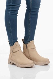Resim Pierre Cardin PC-55336 Z Bej Nubuk Kadın Bot 