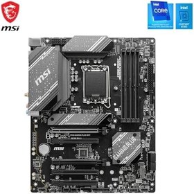 Resim MSI B760 GAMING PLUS WIFI DDR5 Intel B760 Soket 1700 DDR5 6800(OC) MHz mATX Gaming (Oyuncu) Anakart 
