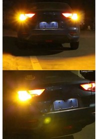Resim 2Tek Duy 9 Led Ampul Turuncu Geri Vites Led Ampulü 12V-24V Canbus 1156 ba15s p21w' 
