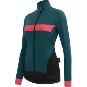 Resim Santini Coral Bengal Polartec Kadın Kışlık Bisiklet Ceketi 2W51775CORALBENG 