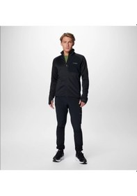 Resim Columbia Triple Canyon Grid Fleece Fz Iı Siyah Erkek Outdoor Polar Ao4789 Siyah 