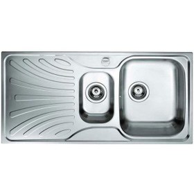 Resim Teka Nerissa 60 B Mikroketen Sol Damlalıklı Mutfak Eviyesi 