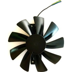 Resim Everflow GAA8S2U 100MM 0.45A 4pin Grafik Kartları Fan VGA Soğutucu 
