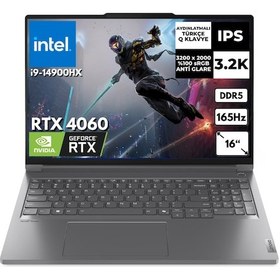 Resim Lenovo ThinkBook 16P G5 IRX 21N50024TRAT10 i9-14900HX 24 GB 4 TB SSD 8 GB RTX4060 16" Dos Dizüstü Bilgisayar 