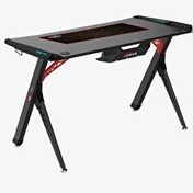 Resim XDrive Profesyonel RGB Ateş Serisi Oyuncu Masası 