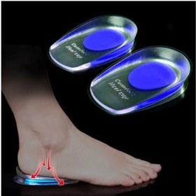 Resim Pharmask Insula Beachwear Topuk Koruyucu Silikon Jel Gizli Taban Dikeni Yastığı Tabanlık 