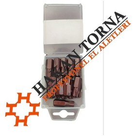 Resim 20 Adet S2 Çelik Kaplamalı Kısa Torx Bits Uç T40 Ucu (550707026) 