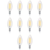 Resim Filament 4w E14 Rustik Led Ampul 10'lu Paket Düz E14 Düz 10 