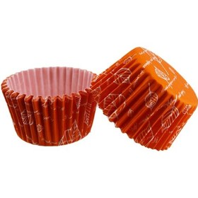 Resim Cupcake Kalıbı Pet Kapsül Kek Kalıbı 48X34 Mm 100 Adet Turunc N11.1164 