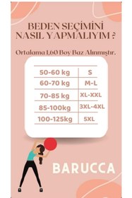 Resim BARUCCA Bel Incelten Yüksek Bel Agraflı Sauna Tayt 