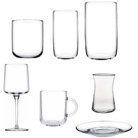 Resim Paşabahçe İconic 38 Parça Kadeh Su Meşrubat Bardağı Çeyiz Seti Takımı 