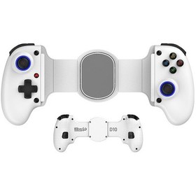 Resim Sones Switch / Android / İos Uyumlu / Pc / Ps3 / Ps4 İçin Bsp-d10 Kablosuz Esnek Oyun Kontrol Cihazı Beyaz 