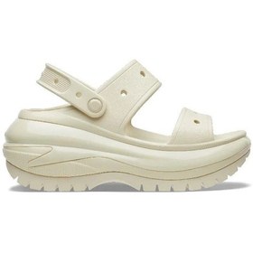 Resim Crocs Classıc Mega Crush Sandal Kadın Terlik 207989-2y2 Krem 